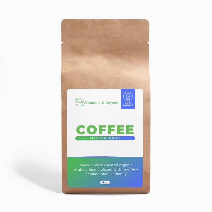 Manuka-Honig-Kaffee 4 Unzen für den Großhandel von Vitamins & Beyond