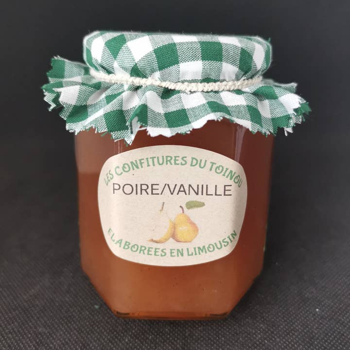 Confiture Poires Vanille pour la vente par LE TOINOU