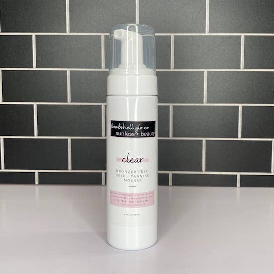 Bombshell Glo Co | Sunless Tanning - Wholesale Self-Tanner - Clear Self Tan Mousse