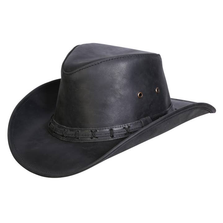 High Sierra lædercowboyhat for engroshandel hos Conner Hats
