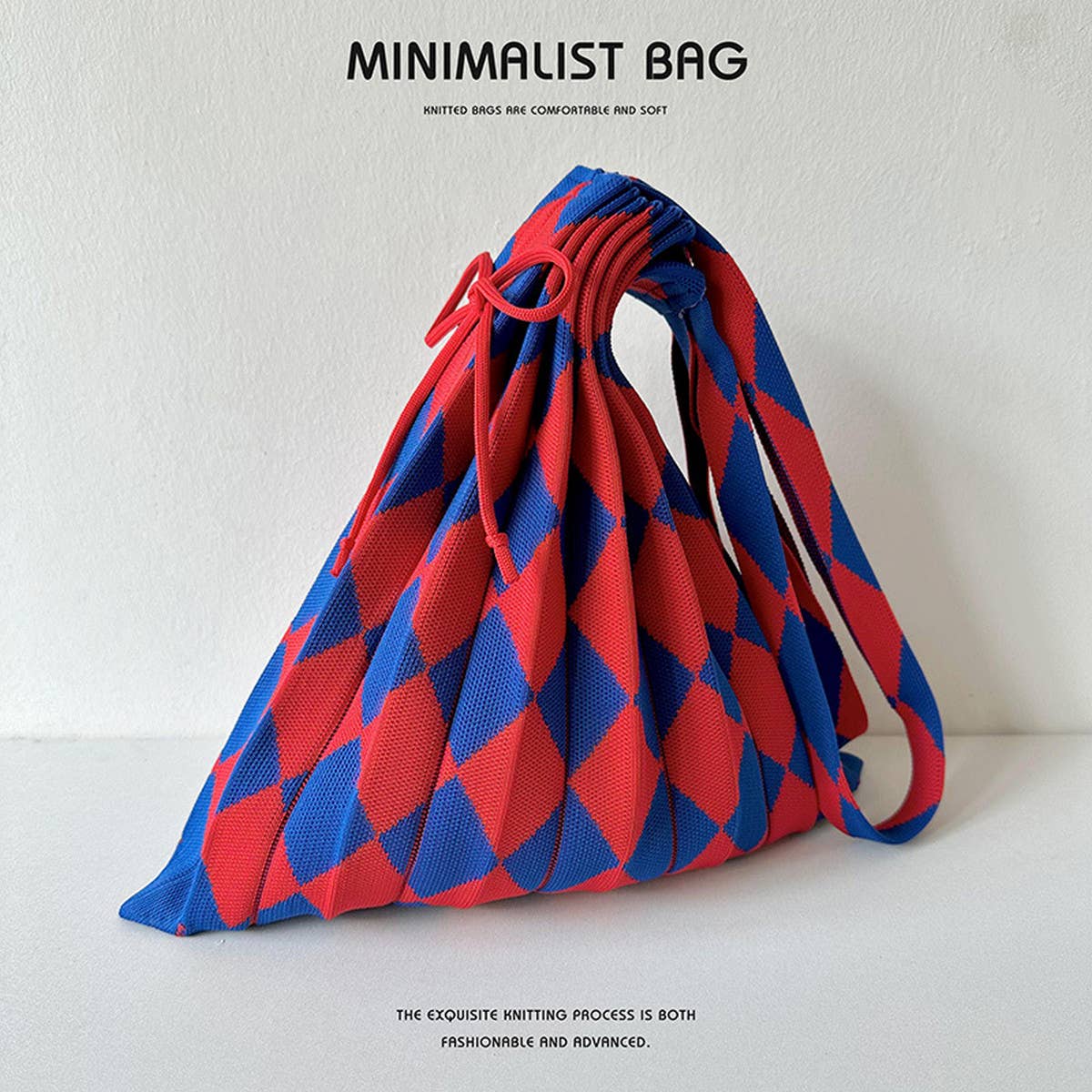 ACCITY - Wholesale Shoulder Bag - Women's - Large Knit Pleated Crossbody Shoulder Bag for Wome_CWAB153315