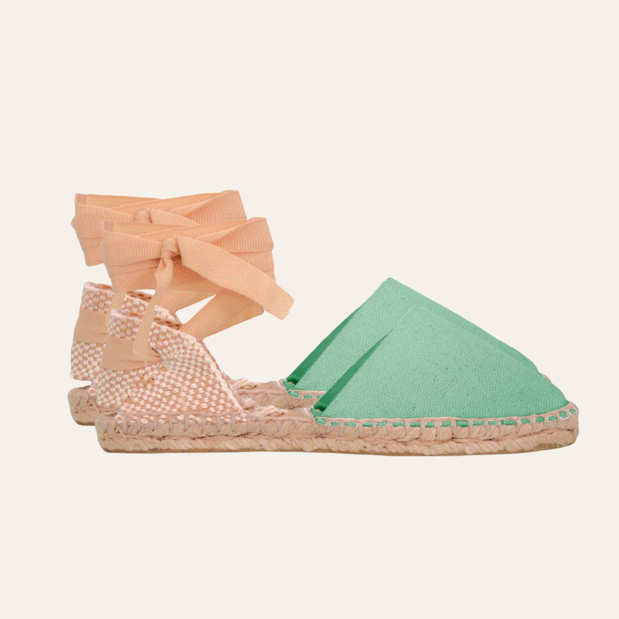 Las Mediterraneas - Wholesale Sandals - Women's - Valencian espadrille with double ribbons8