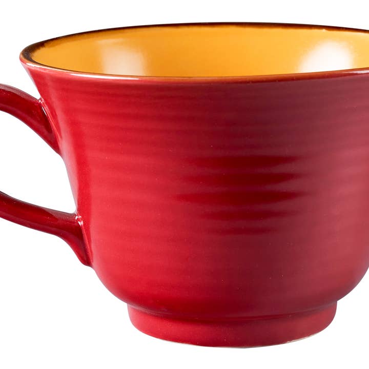 Mediterraneo - Assorted Colours Breakfast Cup for wholesale on Faire1