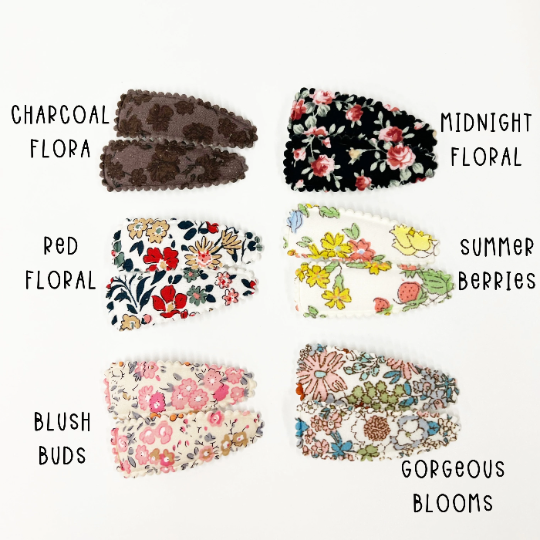 Golden Dot Lane - Wholesale Hair Clip - Kids - Set of 2 Perfect Summer Snap Hair Clips1