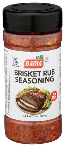 KeHE Distributors, LLC - Wholesale Rub - Badia  Brisket Rub Seasoning  6 Ounce0
