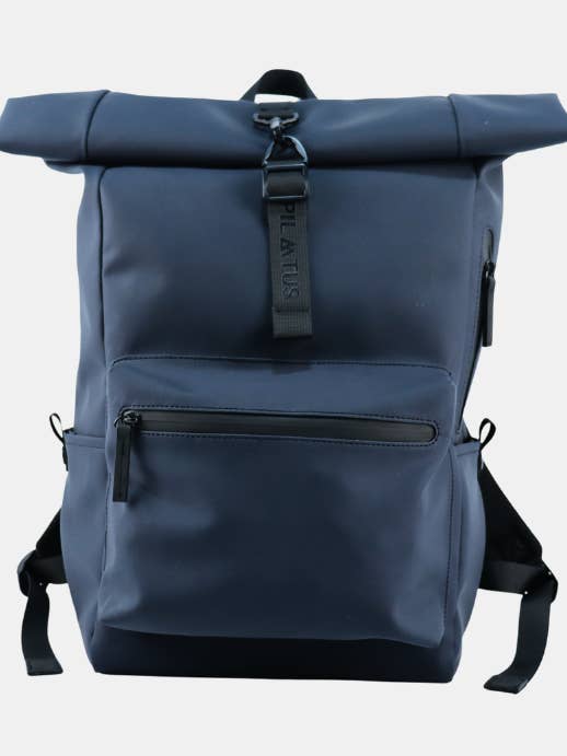 Zaino Urban Blue Navy per la vendita all'ingrosso da parte di Pilatus Brand