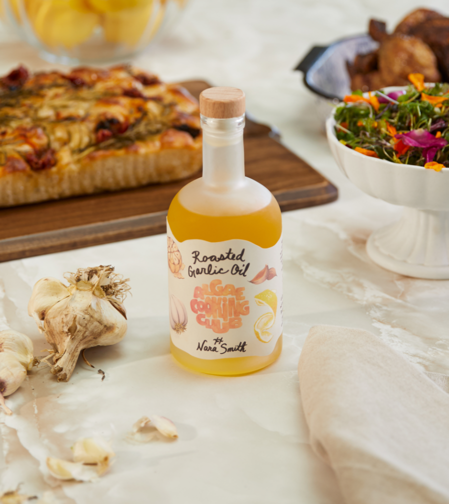 Algae Cooking Club - Wholesale Cooking Oil - Nara's Roasted Garlic Oil (+ Yuzu • Miso) Best Seller1