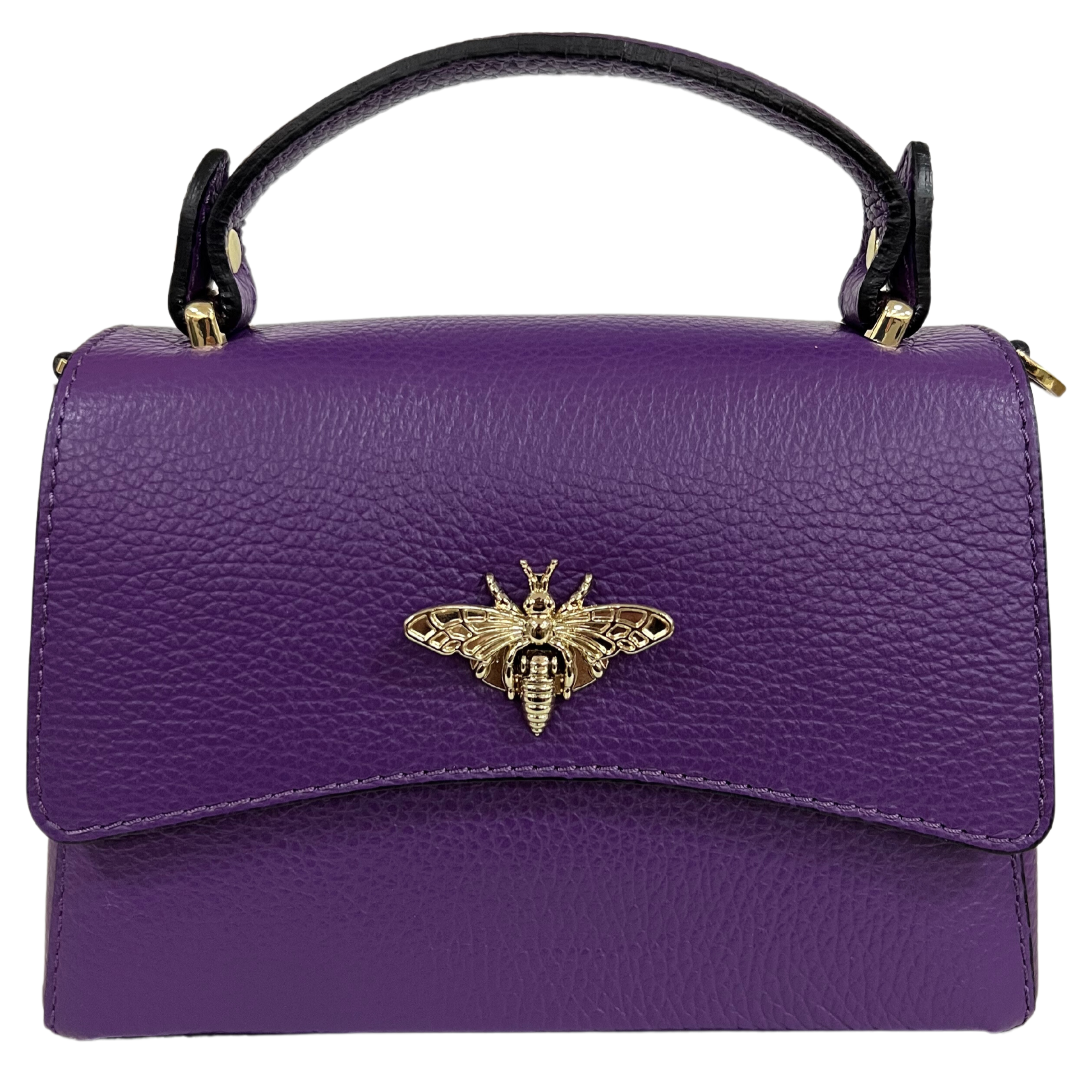 MODARNO - Wholesale Top Handle Bag - Women's - Women's shoulder bag in genuine leather with Ape closure13