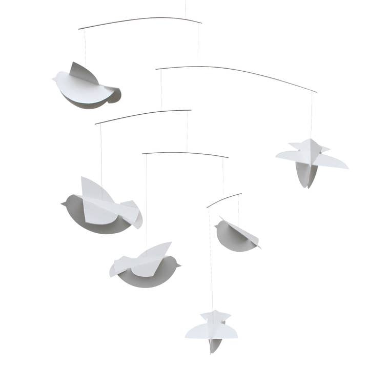 Bird mobile, hanging decoration for wholesale by LIVINGLY