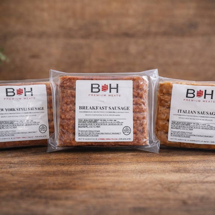 B bar H Premium Meats - Wholesale Pork - Ranch Raised Ground Pork Sausage 0