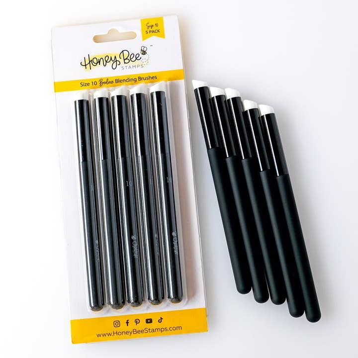 Beeluxe Detail Blending Pensler Størrelse 10 for engroshandel hos Honey Bee Stamps