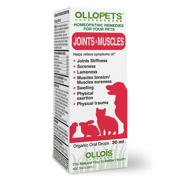 Ollopets Joints & Muscles, Homeopathic Remedy for Pets, 30ml and other Purchase Wholesale dog supplements for joints. Free Returns & Net 60 Terms on Faire trending on Faire.