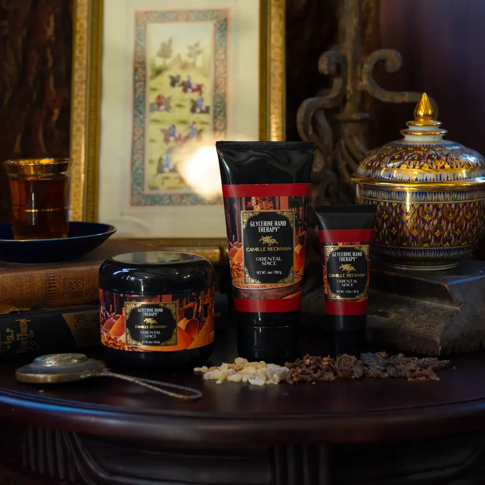 Camille Beckman - Wholesale Hand Cream/Lotion - Oriental Spice Glycerine Hand Therapy 8oz Jar1