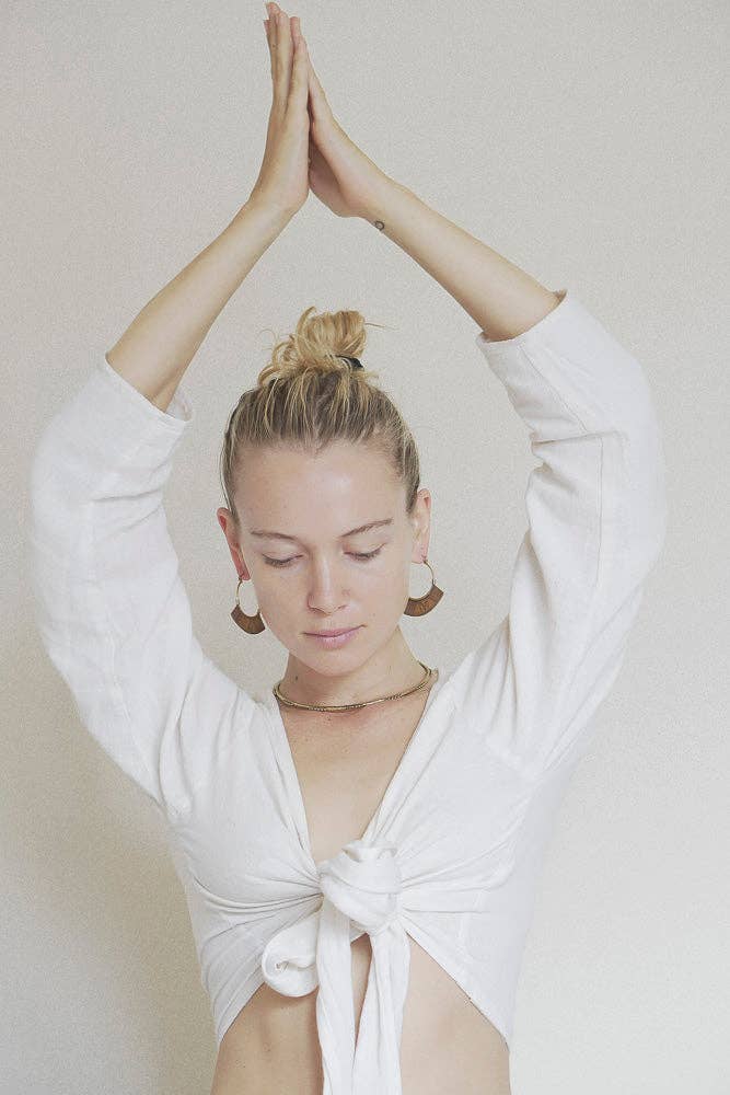 Nakila Collective - Vente Créoles - Petites boucles d’oreilles hoop en laiton3