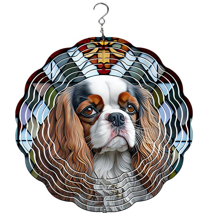 Cavalier King Charles Wind Spinner for wholesale by Traci's Fun Creations