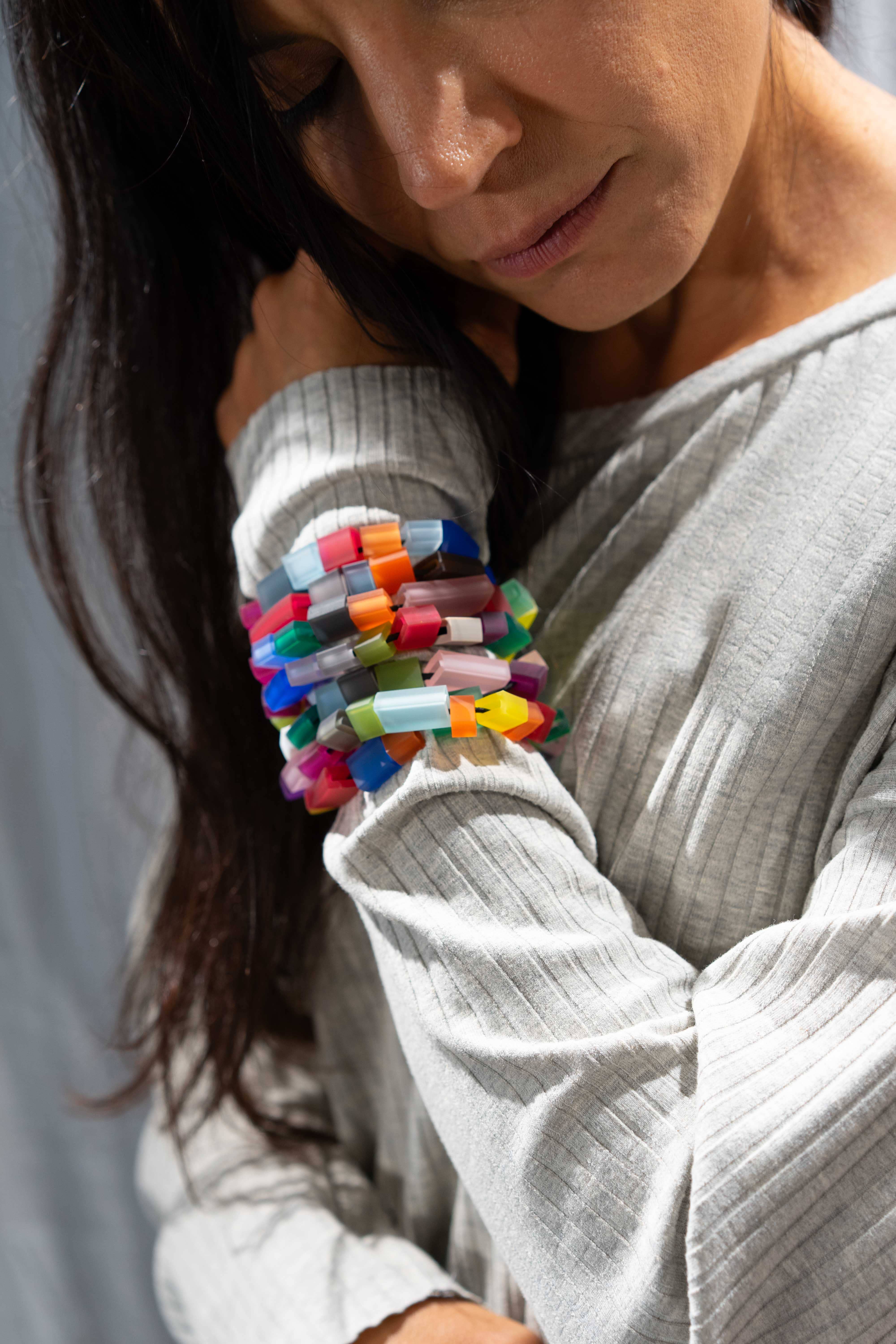 Rosalba Galati SRL - Wholesale Y-Neck/Lariat Necklace - LONG MOSAIC4