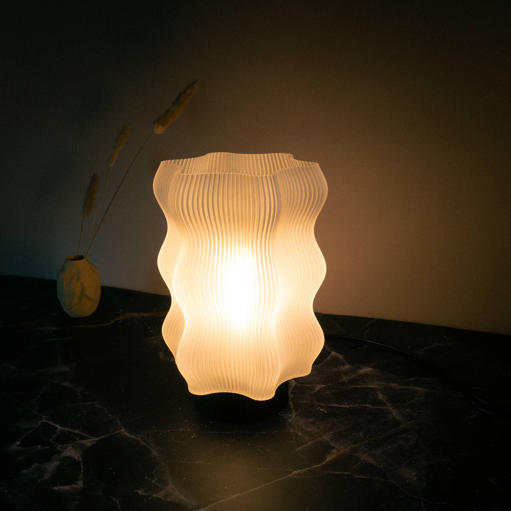 OrijaDesign - Wholesale Accent/Desk Lamp - Reef Table Lamp - Opal9