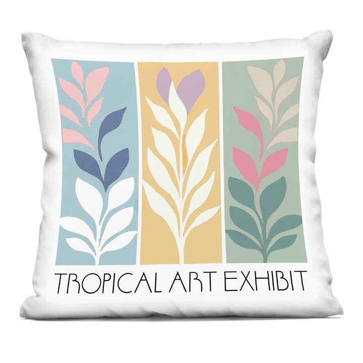 Stupell Industries - Wholesale Throw/Decorative Pillow - Tropical Jungle Exhibit - Decorative Throw Pillow, 18x18