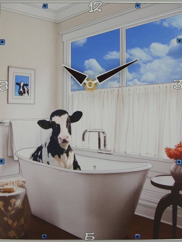 Daisy neemt een duik, collageklok voor wholesale door Lea Alboher