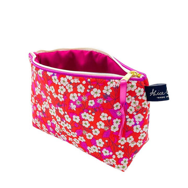 Alice Caroline - Wholesale Makeup/Cosmetic Bag - Liberty Cosmetic Bag Mitsi Chilli | Gifting1