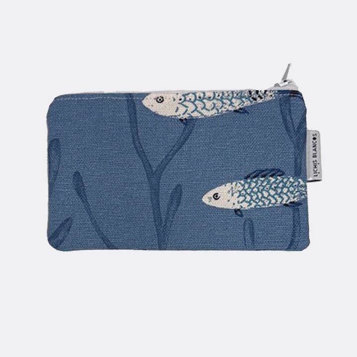 BLUE FISH WALLET for wholesale by LICHIS BLANCOS
