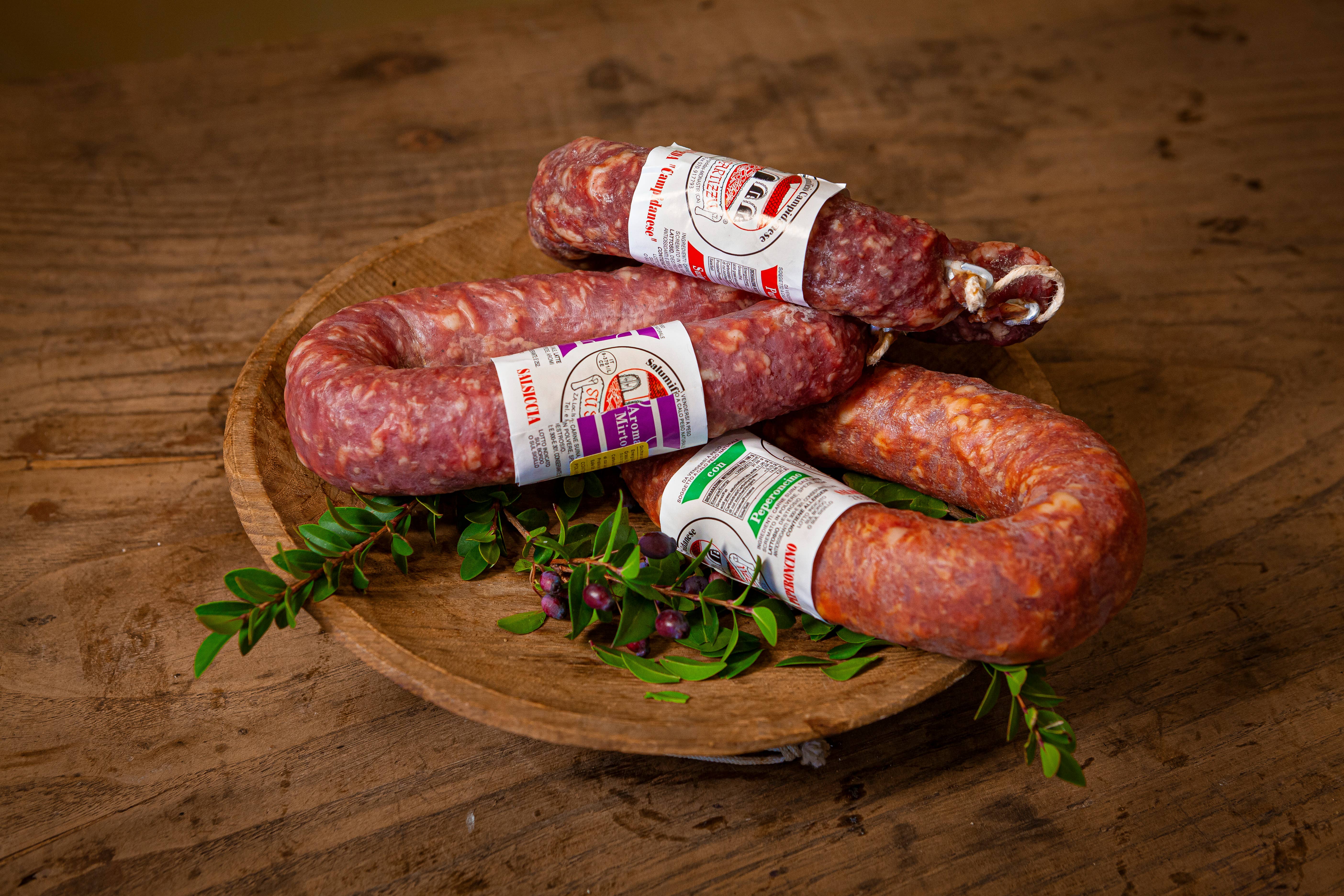 Salumificio Campidanese Su Sartizzu - Wholesale Sausage - Sardinian sausage chilli pepper 100% Italy1