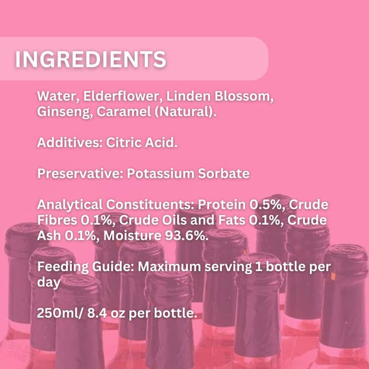 Jojo Modern Pets - Wholesale Pet Treats - Dog - Premium Posh Pooch Dog Wine - Non Alcoholic - (Case of 12)