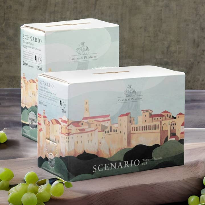 Scenario Bianco I.G.T. Bag in box 10l Cantina di Pitigliano pour la vente par Passione Toscana