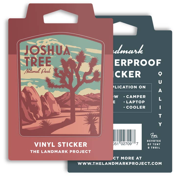 Joshua Tree National Park Sticker for wholesale by The Landmark Project