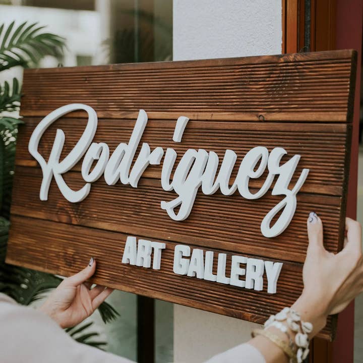 Loth | Wooden Wall Sign for wholesale by Mauda