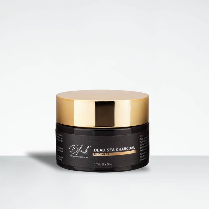 Mr. Black - Wholesale Skincare Face Mask - Dead Sea Charcoal Mud Mask4