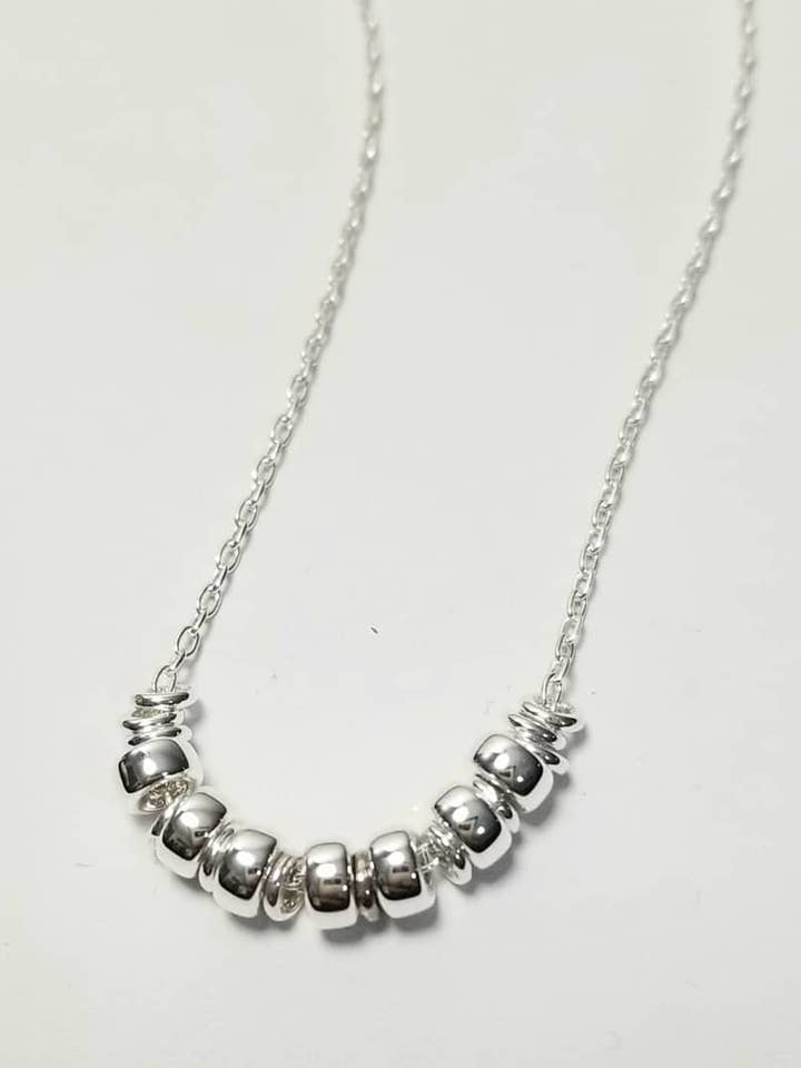 Roundel Bead Necklace for wholesale by Spangle Jewelry Company