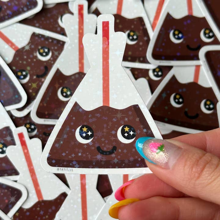 Soda En Bolsa Holographic Sticker for wholesale by YayItzel