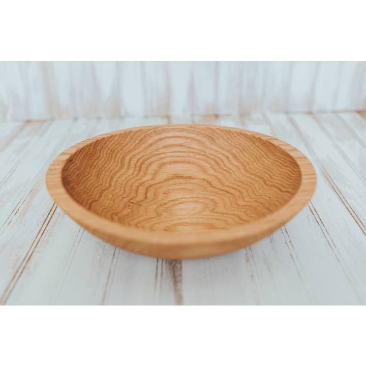 Red Oak - Ciotola con finitura a olio Bee's, 30,5 cm per la vendita all'ingrosso da parte di Holland Bowl Mill