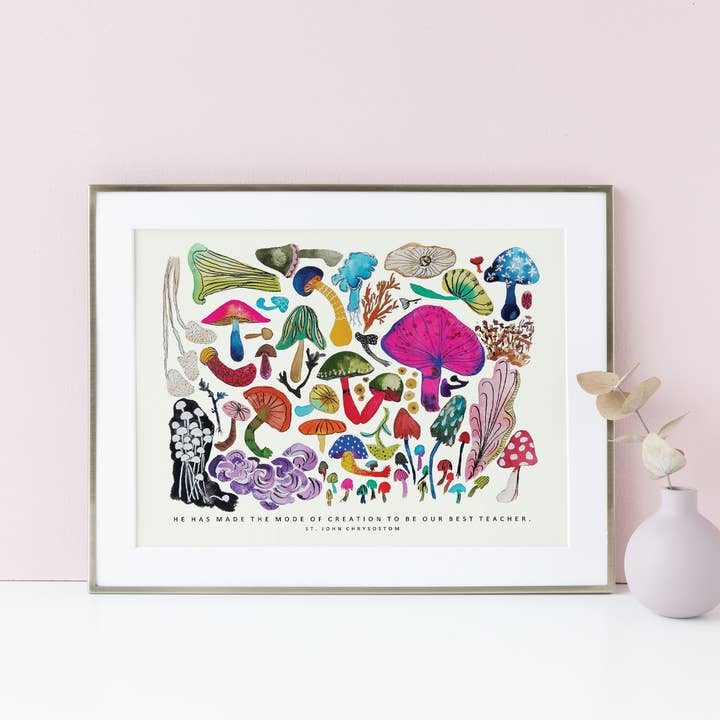 (1037AP) Cogumelos! por atacado de Catholic Handmade