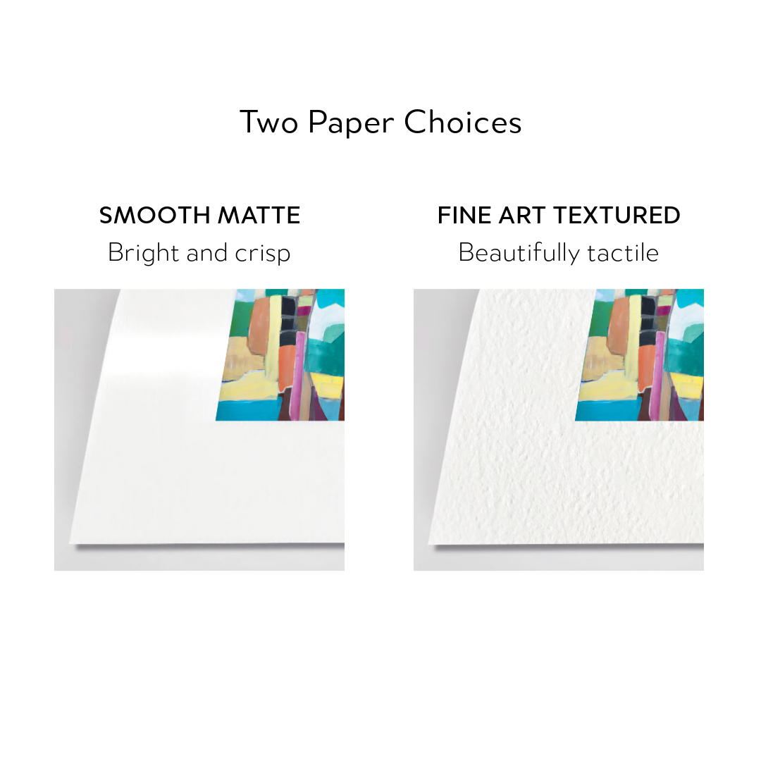 Michele Renee Atelier - Venta al por mayor Ilustración - Impresión de Arte Abstracto Rosa para Pared - Diseño Moderno en Papel7