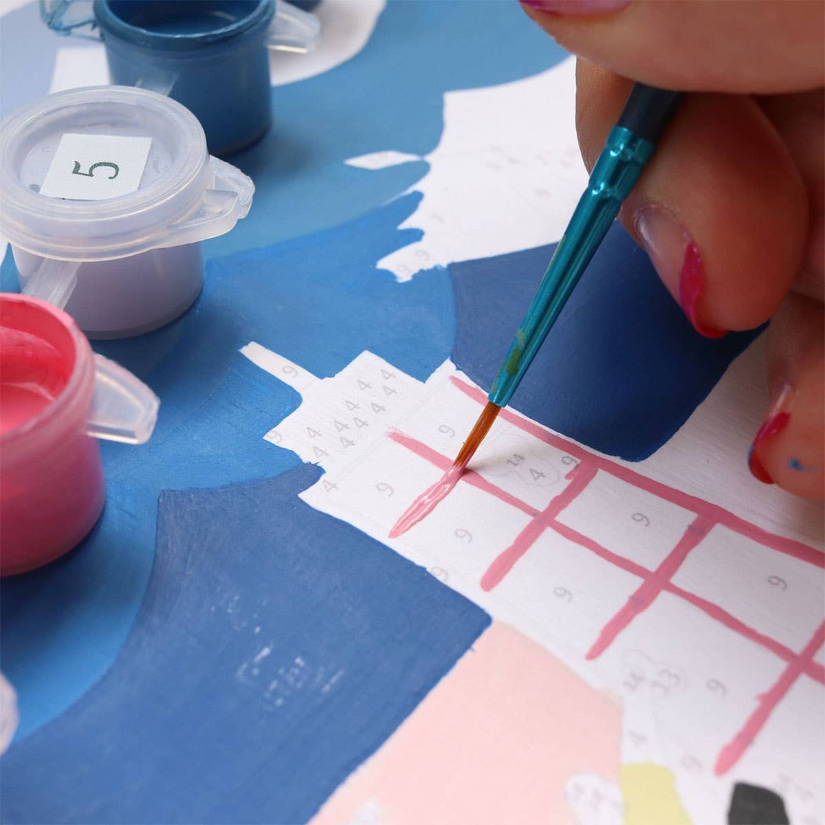 La Petite Épicerie – Großhandel Bastelset – Malset mit Zahlen - Multisports von Anna Fedoseeva1