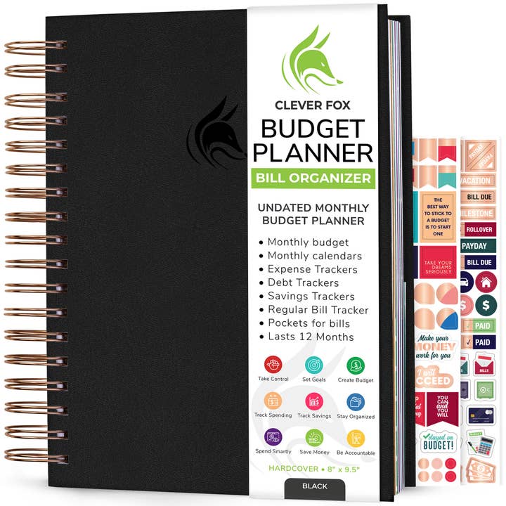 Bill Organizer - Take Control of Your Finances for wholesale by Clever Fox Planners