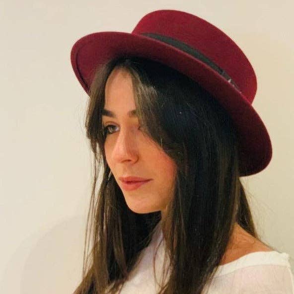 JOE & MEY Chapeaux Bonnet echarpe - Wholesale Fedora - Women's - Ben Canotier Small Edge 5 cm16