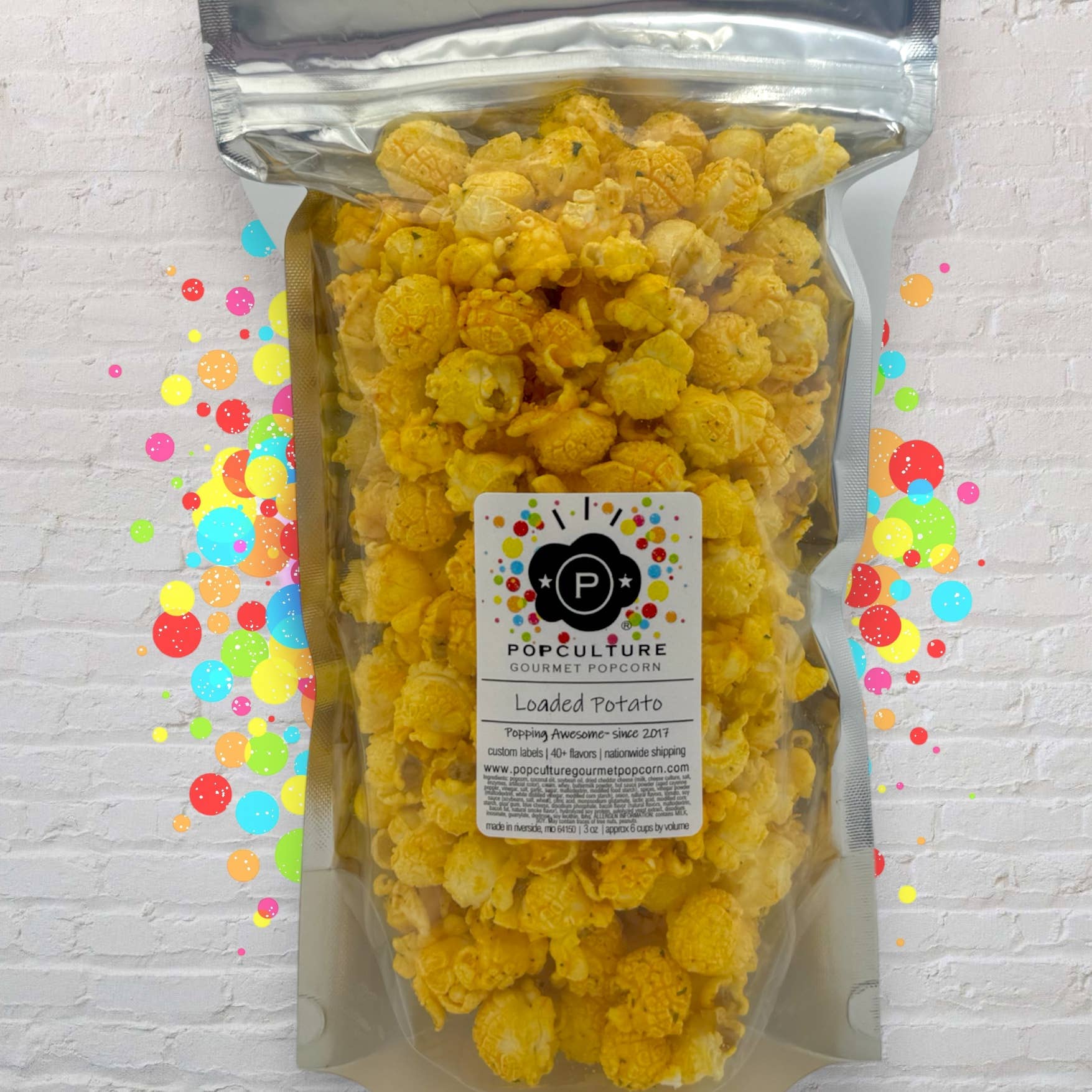 Popculture Gourmet Popcorn - Wholesale Popcorn - Loaded Potato1