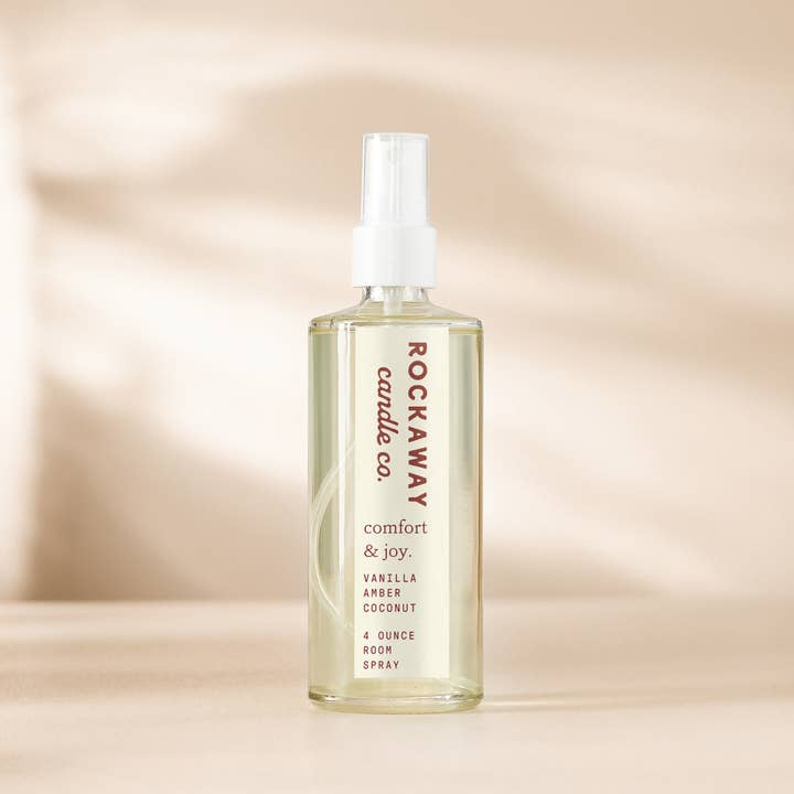 Spray d'ambiance Comfort & Joy pour la vente par Rockaway Candle Co
