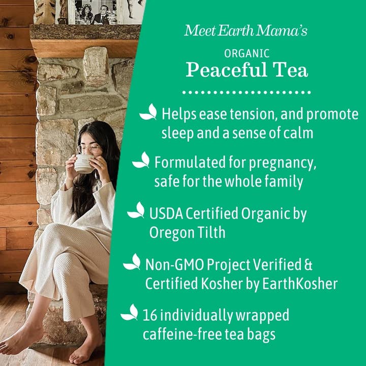 Earth Mama Organics - Wholesale Nursing Tea - Maternity - Organic Peaceful Tea