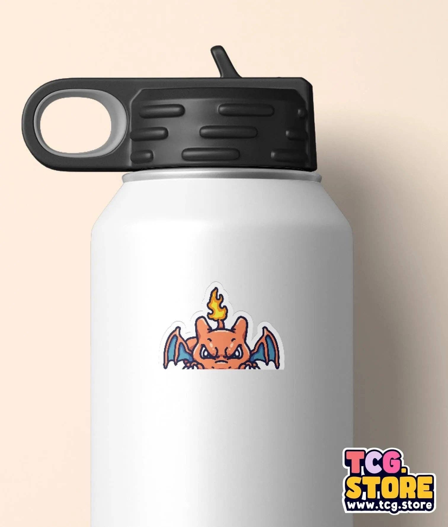 TCG.Store - TCGDOTSTORE - Wholesale Sticker - Charizard Peeking Pokémon Sticker8