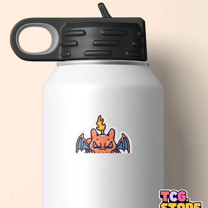 TCG.Store - TCGDOTSTORE - Wholesale Sticker - Charizard Peeking Pokémon Sticker8