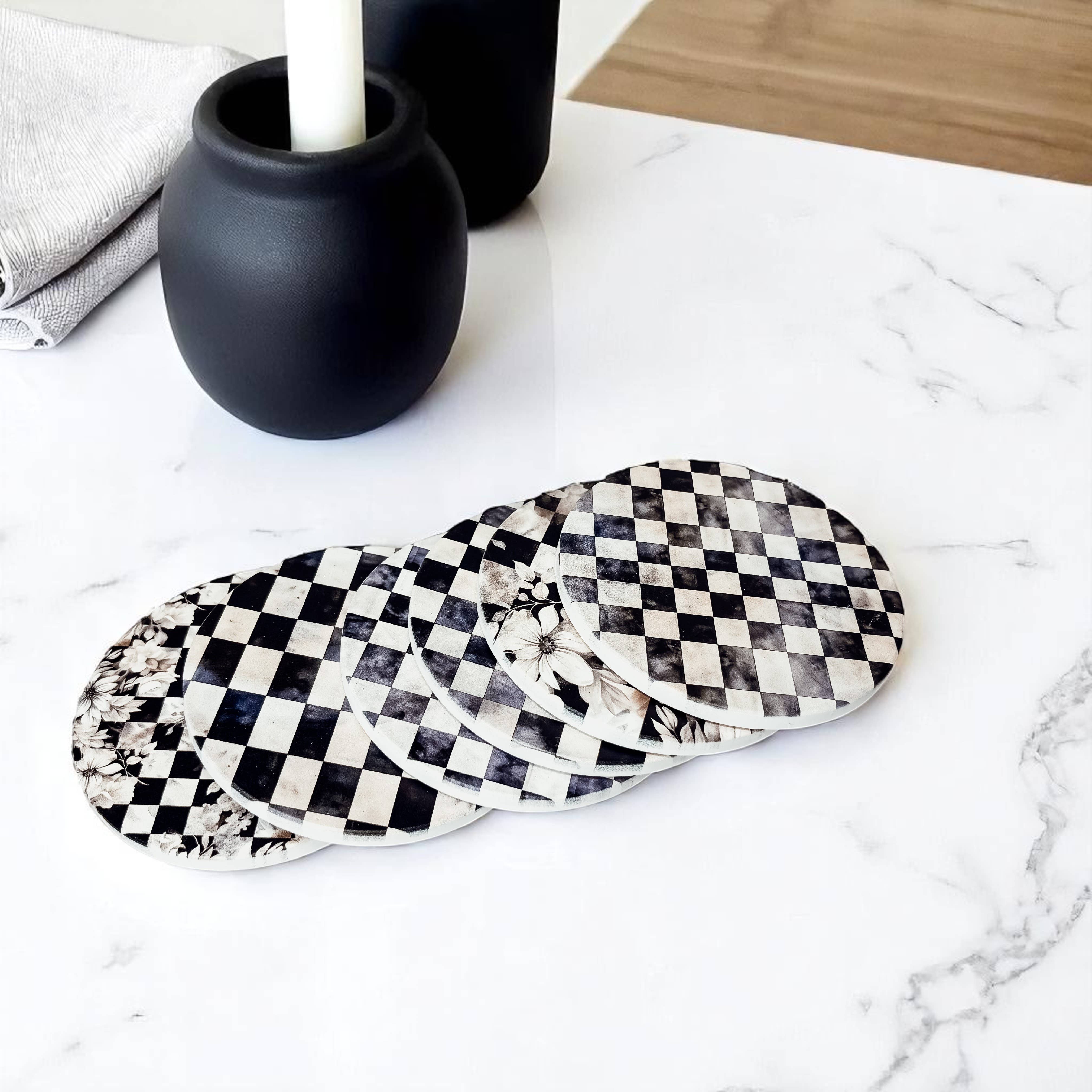 Gia Roma - Wholesale Onderzetters - Chinoiserie Halloween Onderzetters, Luxe Herfst Huisdecoraties116