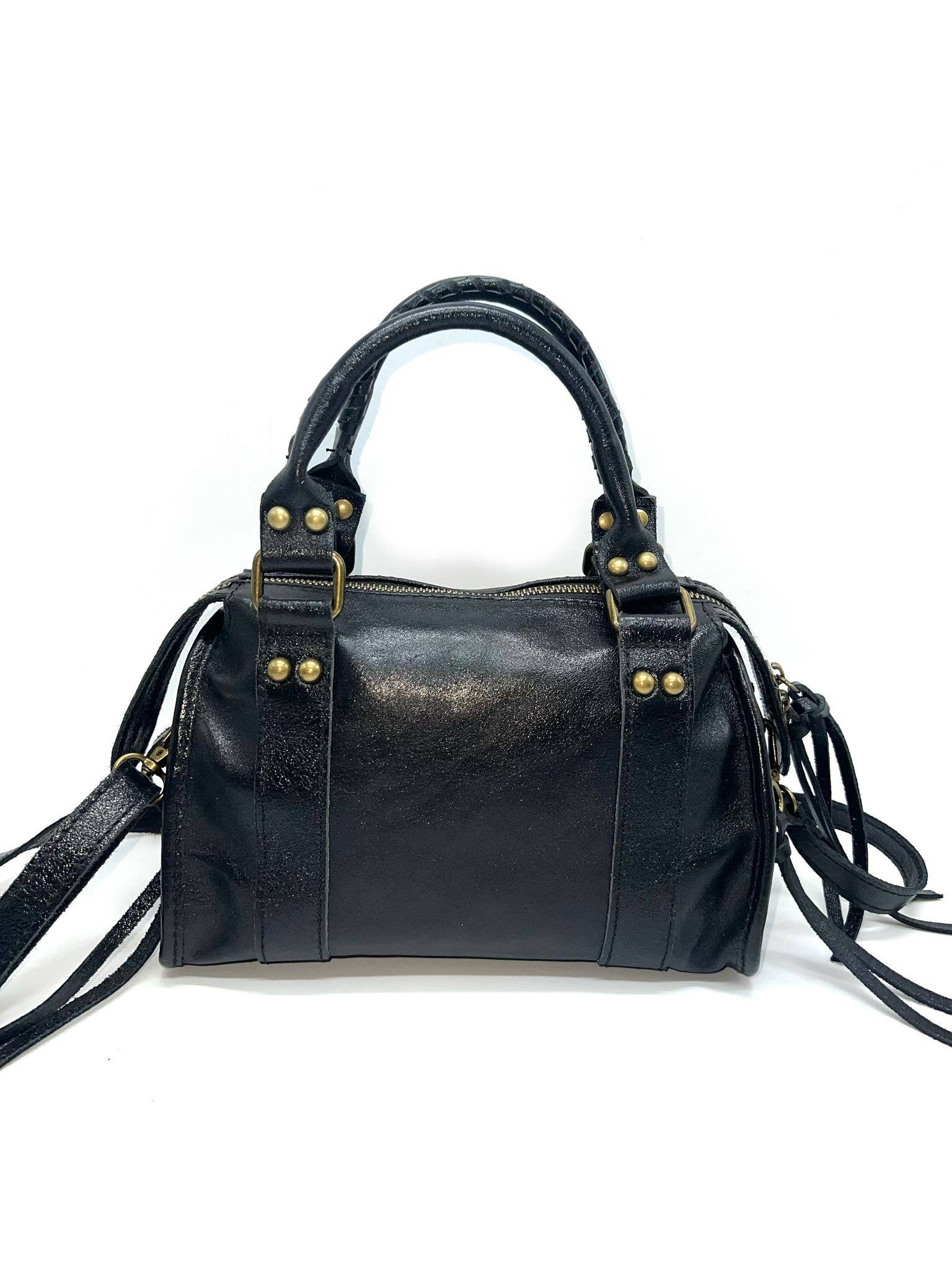 LINETA - Venta al por mayor Bolso con asas - Mujer - Bolso Boston de cuero de vaca - para llevar a mano y al hombro2