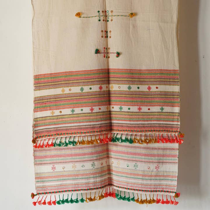 Annahmol - Wholesale Scarf - Unisex - Organic Indigenous Woven Cotton & Natural Dye Scarf32