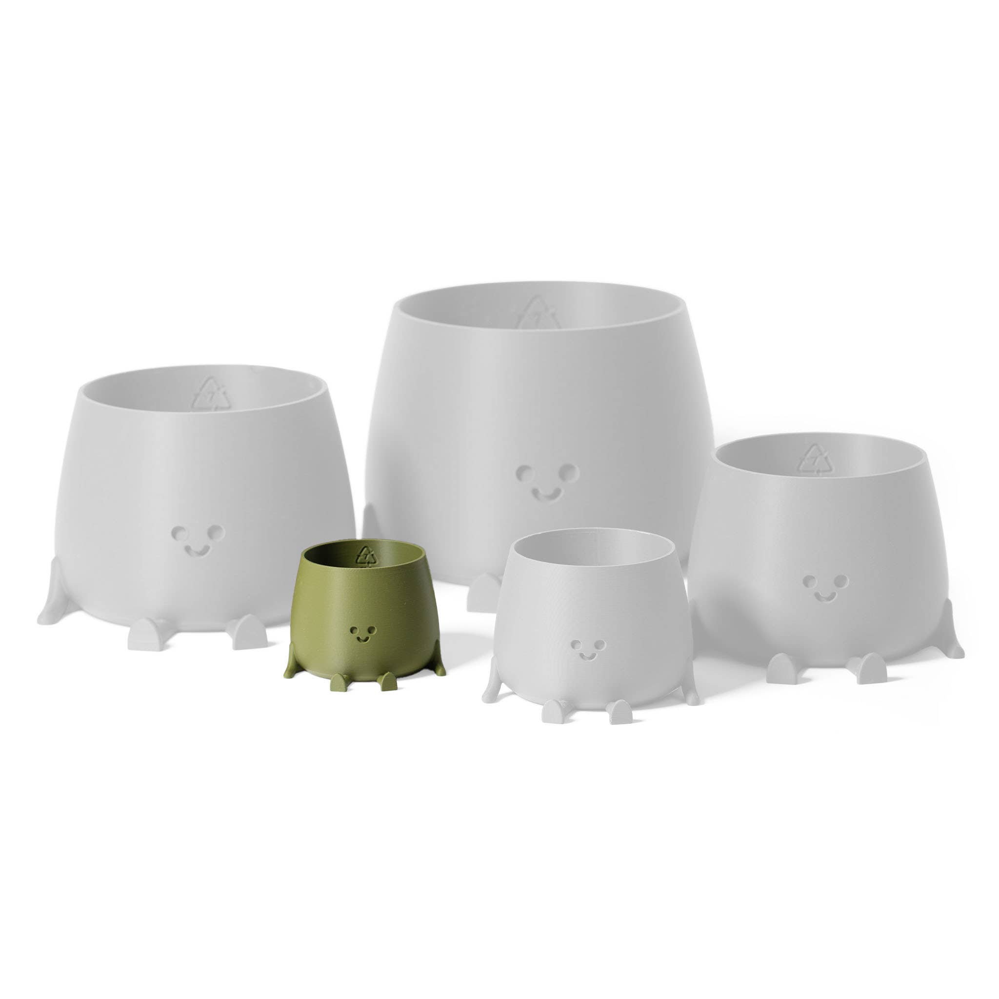 Ingadi – wholesale Kruka – Happy Pot blomkruka med hjärtögon2