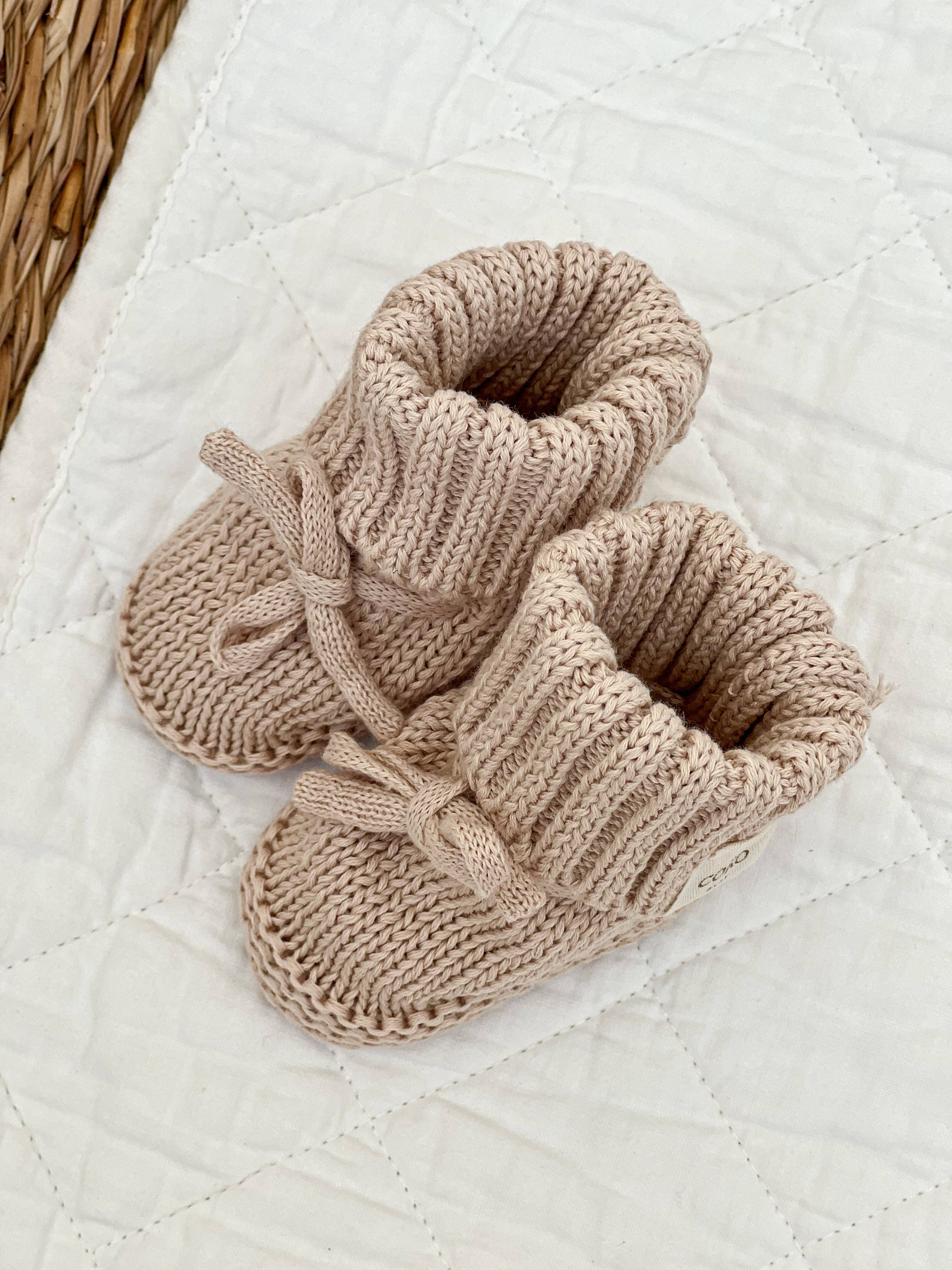 COKO baby - Wholesale Booties – Baby - Heirloom Booties - Oat