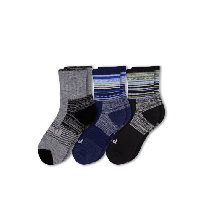 3 Pack - Men's Hiking Crew Pacas Socks for wholesale by Pacas